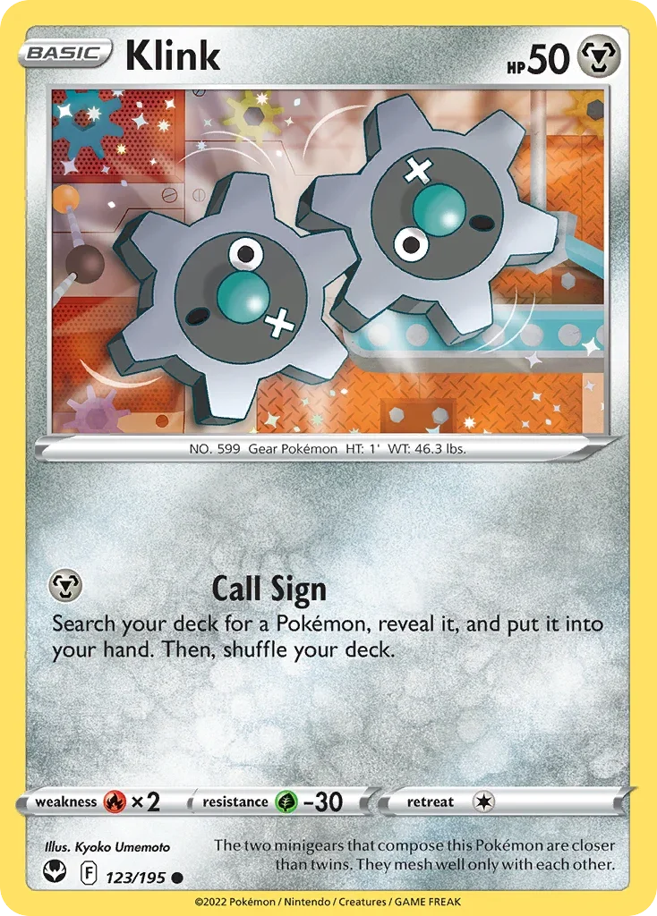 123/195 from Silver Tempest Common Pokemon Card