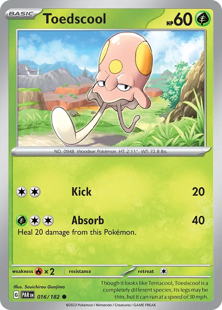016/182 from Paradox Rift Common Pokemon Card