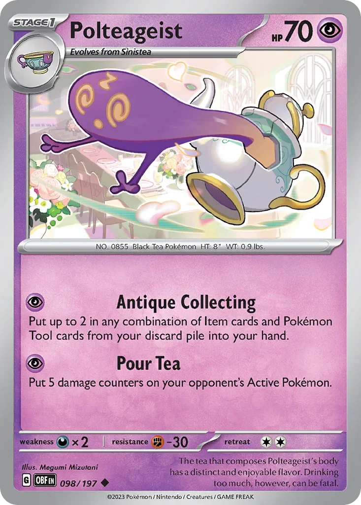 098/197 from Obsidian Flames Uncommon Pokemon Card