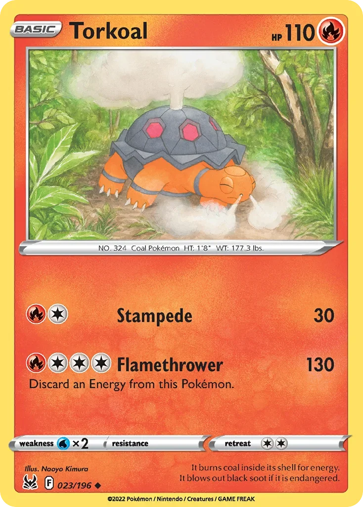 023/196 from Lost Origin Uncommon Pokemon Card