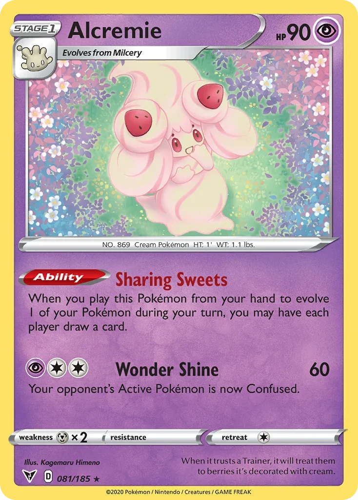 081/185 from Vivid Voltage Rare Pokemon Card