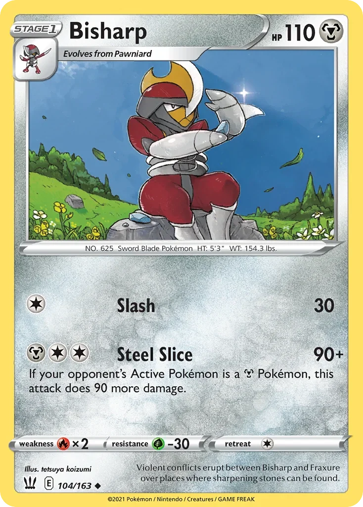 104/163 from Battle Styles Uncommon Pokemon Card