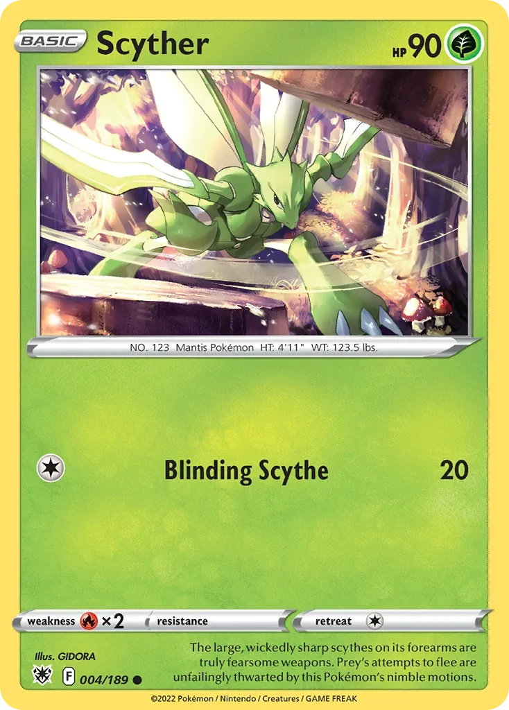 004/189 from Astral Radiance Common Pokemon Card