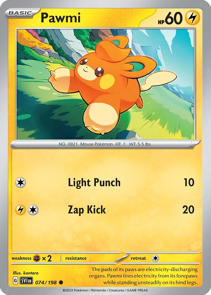 074/198 from Scarlet & Violet Common Pokemon Card