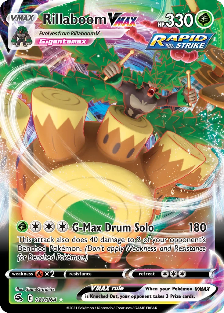 023/264 from Fusion Strike Ultra Rare Pokemon Card