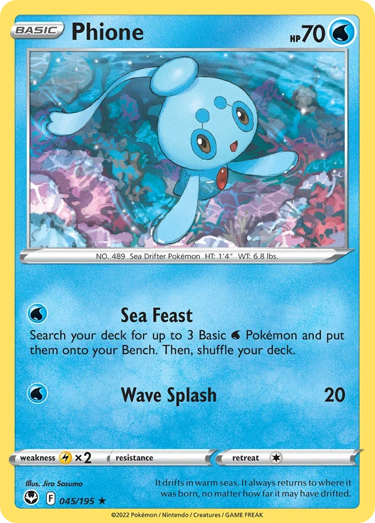 045/195 from Silver Tempest Rare Pokemon Card