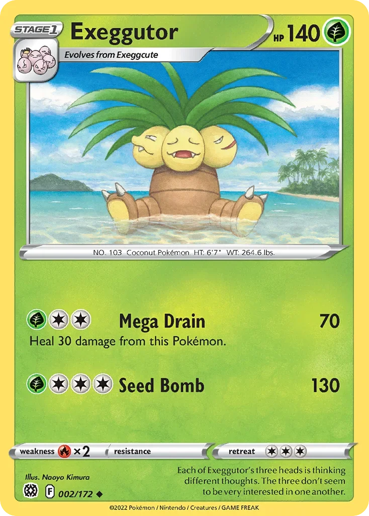 002/172 from Brilliant Stars Uncommon Pokemon Card