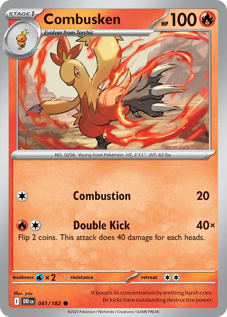 041/182 from Destined Rivals Common Pokemon Card