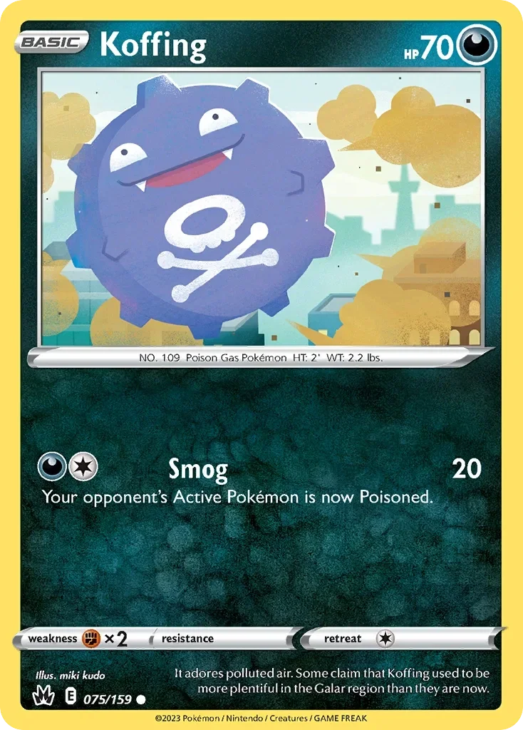 075/159 from Crown Zenith Common Pokemon Card