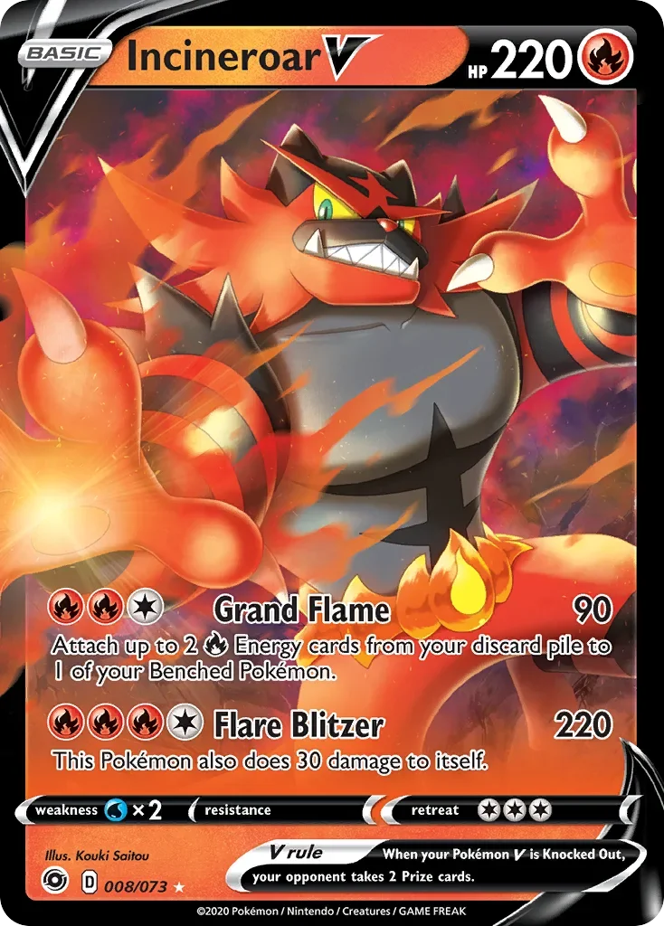 08/73 from Champion's Path Ultra Rare Pokemon Card