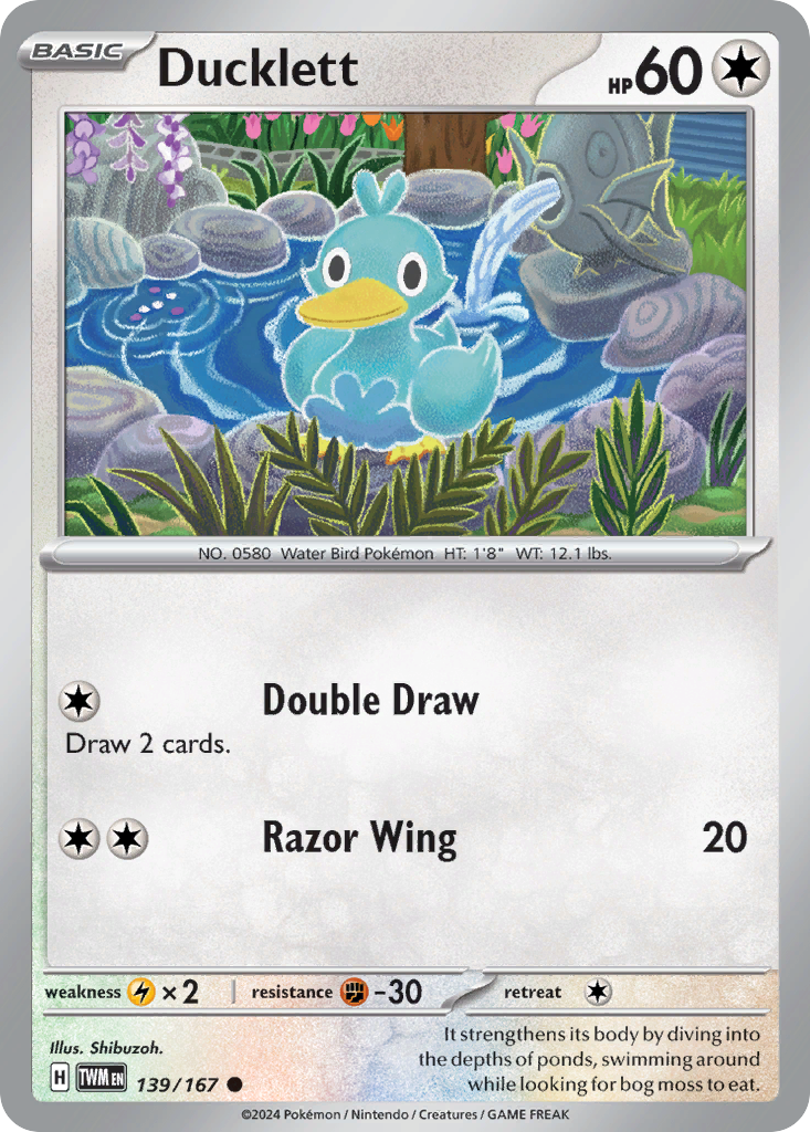 139/167 from Twilight Masquerade Common Pokemon Card