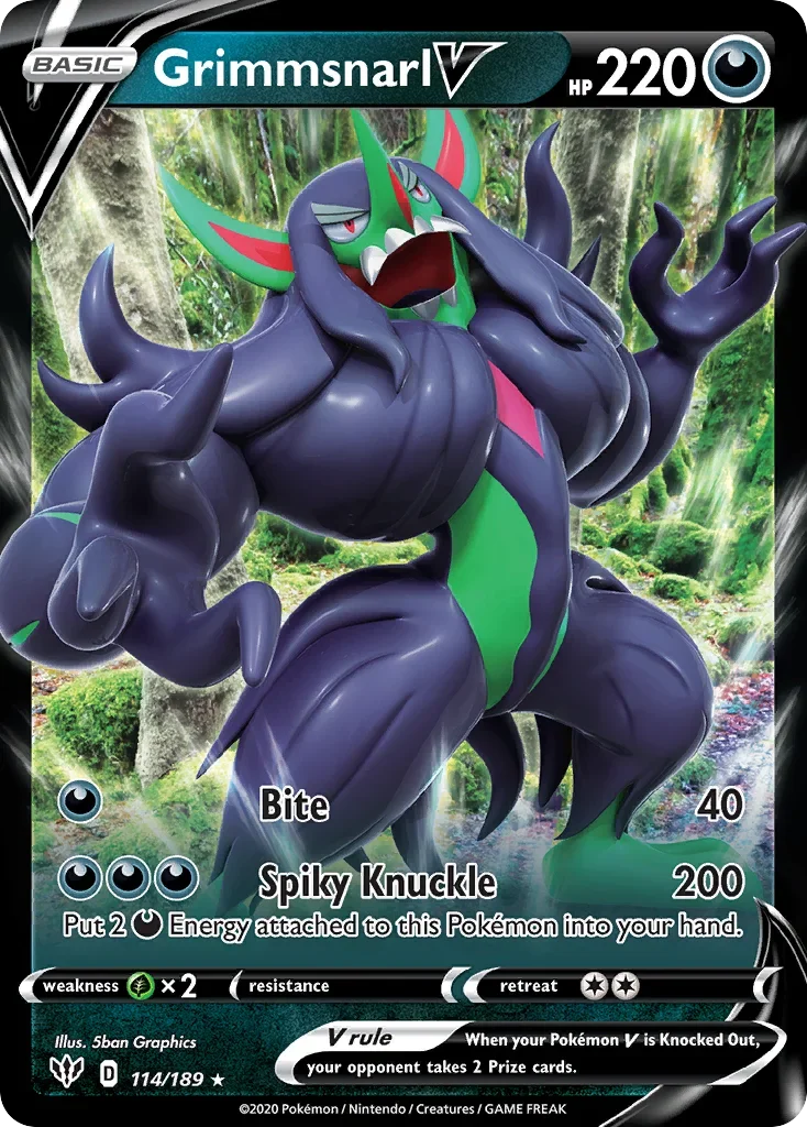 114/189 from Darkness Ablaze Ultra Rare Pokemon Card