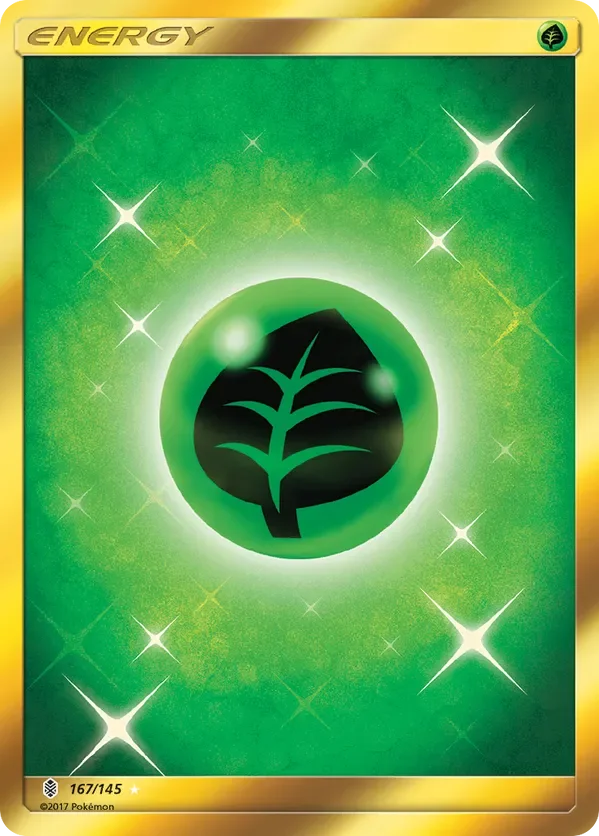 167/145 from Guardians Rising Gold Secret Rare Basic Energy Card