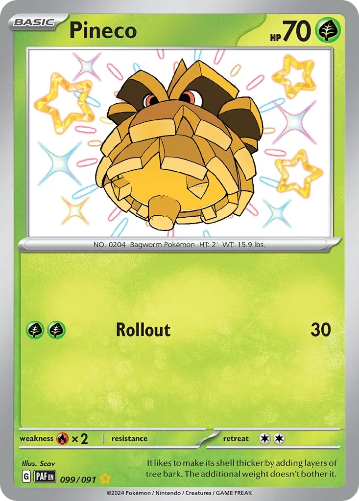 099/091 from Paldean Fates Shiny Rare Pokemon Card