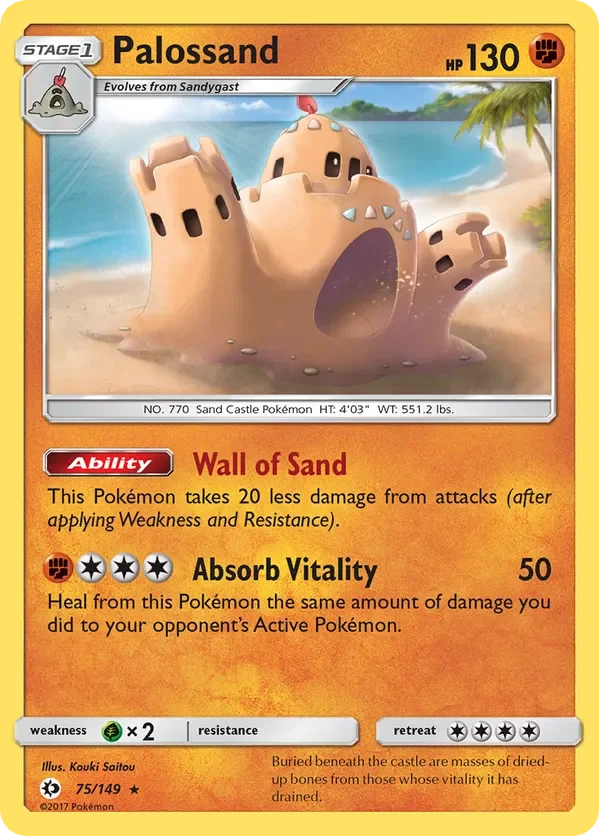 75/149 from Sun & Moon Base Rare Pokemon Card