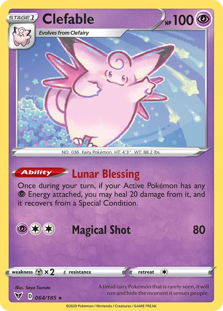 064/185 from Vivid Voltage Rare Pokemon Card