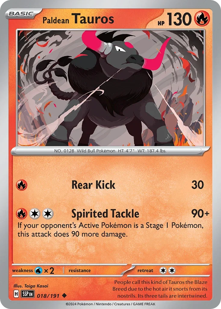 018/191 from Surging Sparks Card List Uncommon Pokemon Card