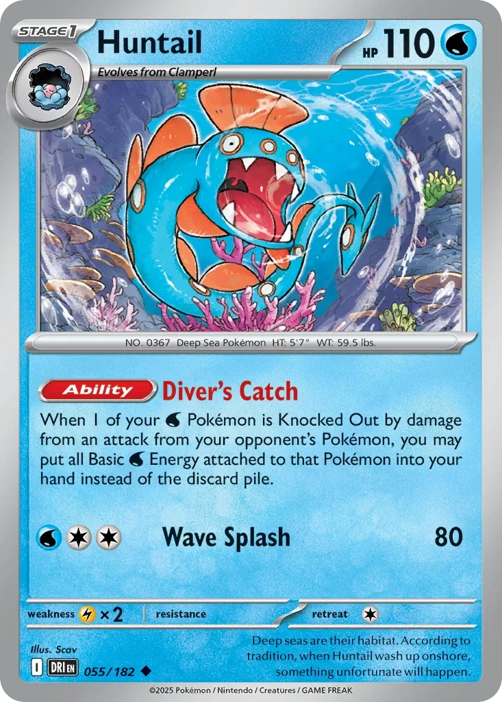 055/182 from Destined Rivals Uncommon Pokemon Card