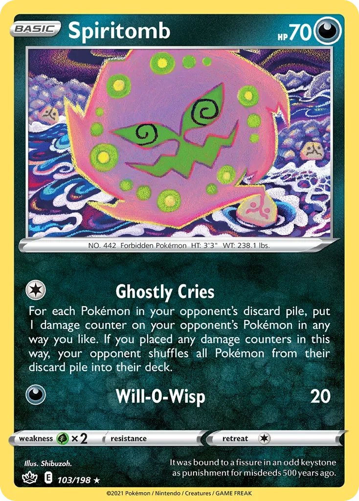 103/198 from Chilling Reign Rare Pokemon Card