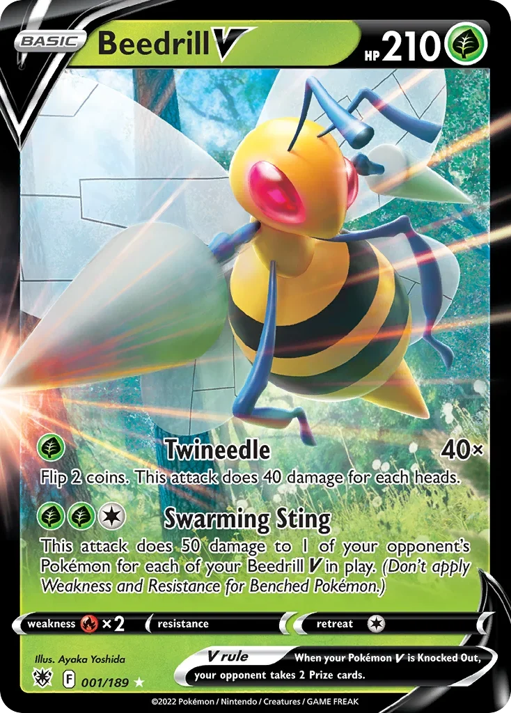 001/189 from Astral Radiance Ultra Rare Pokemon Card