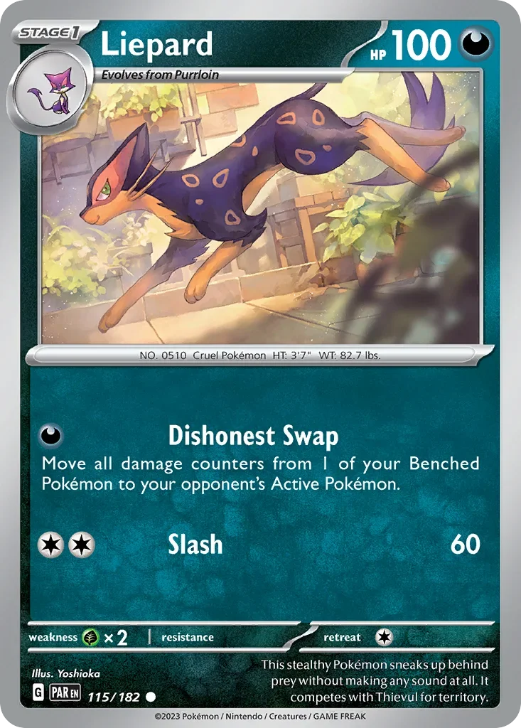 115/182 from Paradox Rift Common Pokemon Card