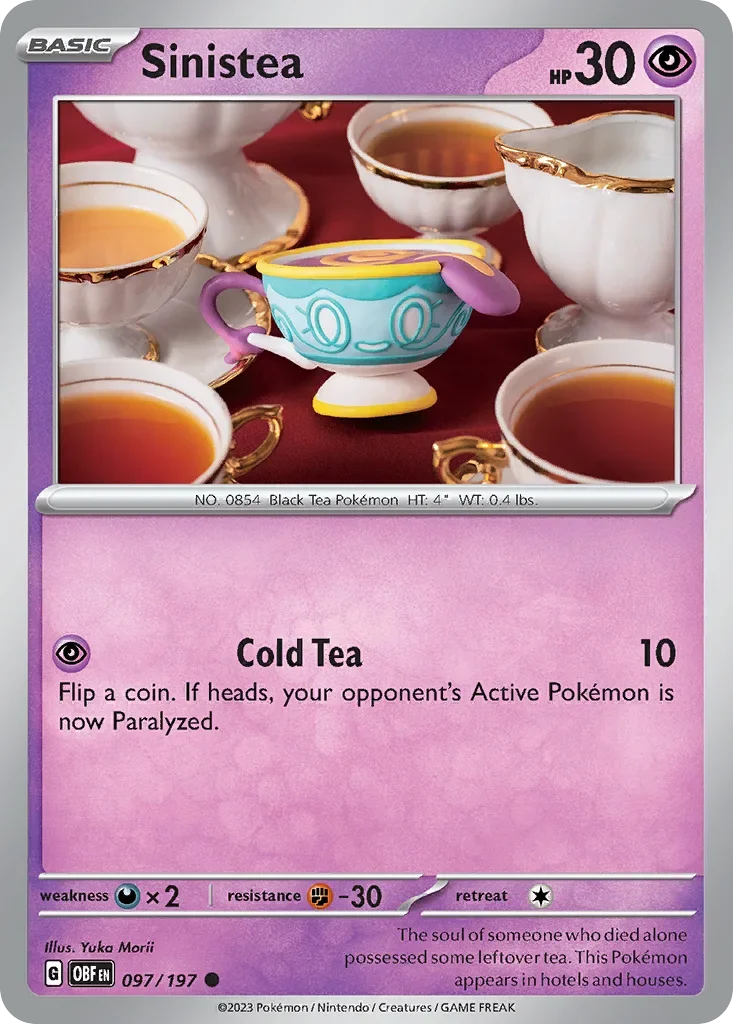 097/197 from Obsidian Flames Common Pokemon Card