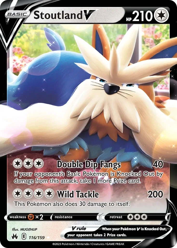 116/159 from Crown Zenith Ultra Rare Pokemon Card