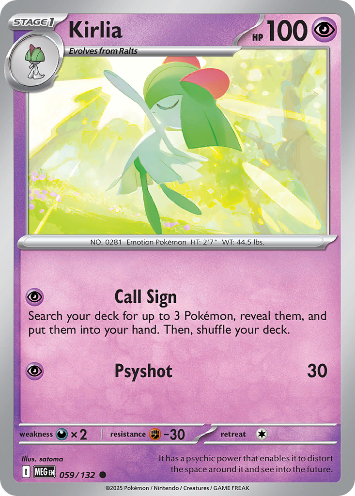 059/132 from Mega Evolution Common