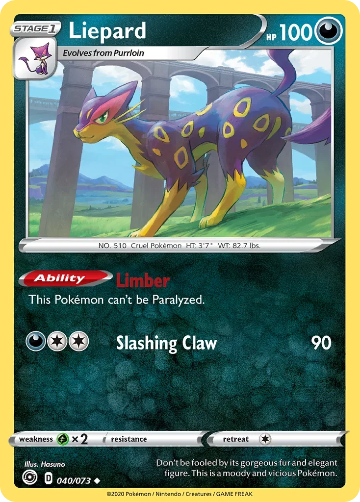 40/73 from Champion's Path Uncommon Pokemon Card