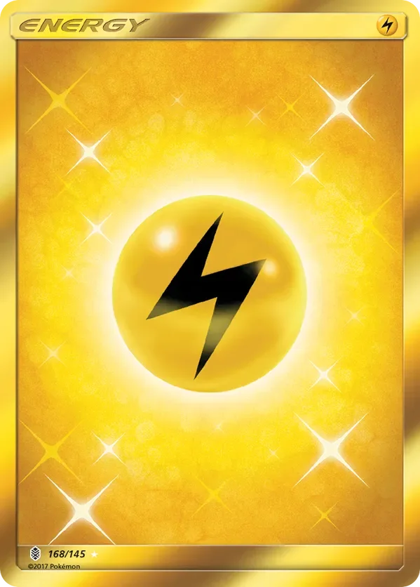 168/145 from Guardians Rising Gold Secret Rare Basic Energy Card