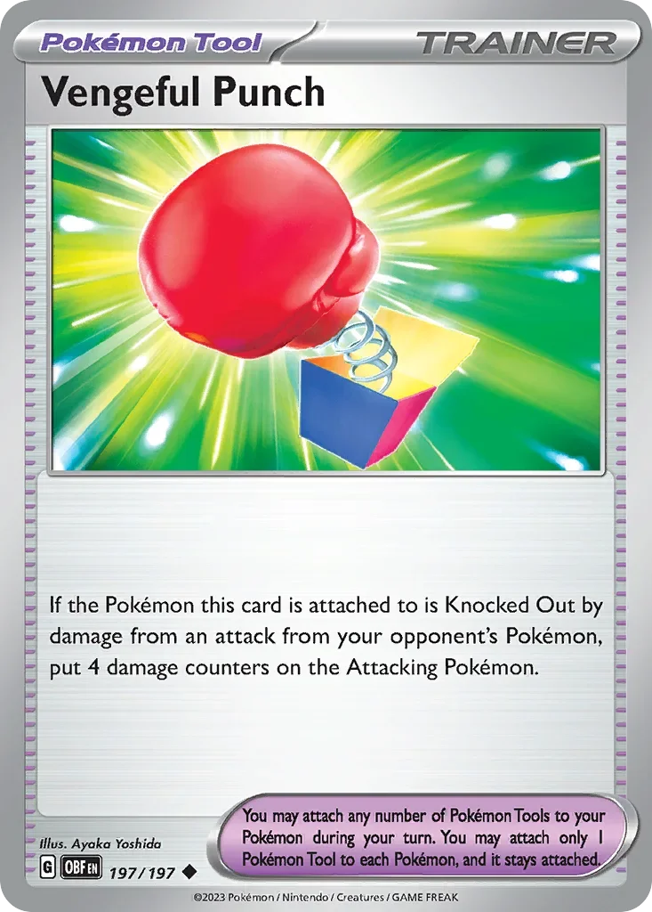 197/197 from Obsidian Flames Uncommon Pokemon Card