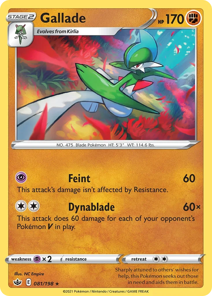 081/198 from Chilling Reign Rare Pokemon Card