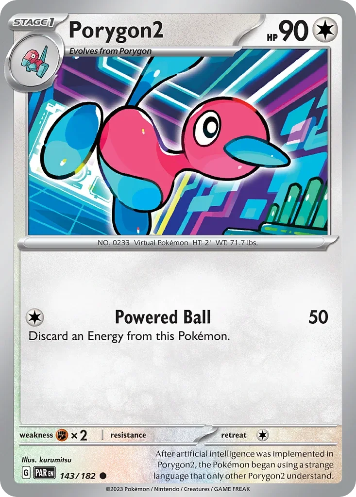 143/182 from Paradox Rift Common Pokemon Card