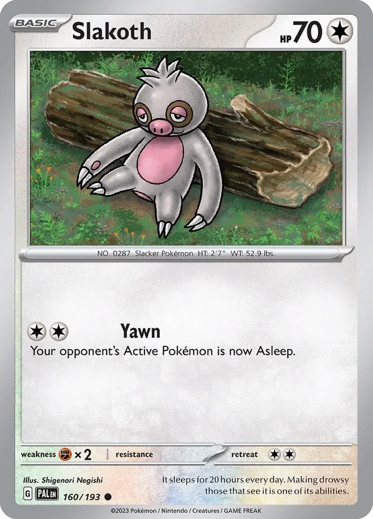 160/193 from Paldea Evolved Common Pokemon Card