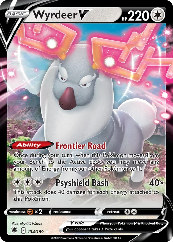 134/189 from Astral Radiance Ultra Rare Pokemon Card