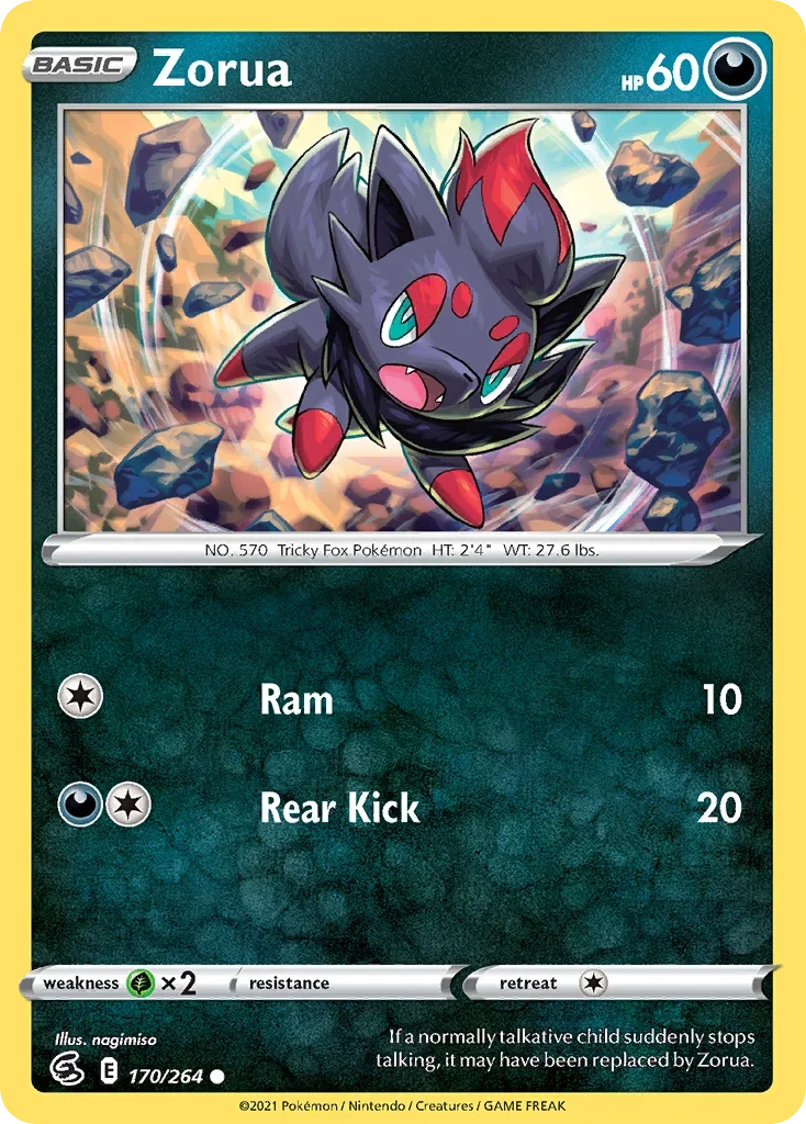 170/264 from Fusion Strike Common Pokemon Card