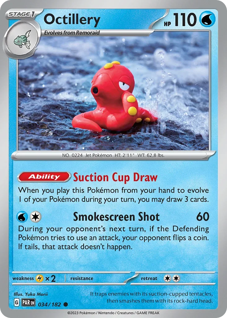034/182 from Paradox Rift Common Pokemon Card