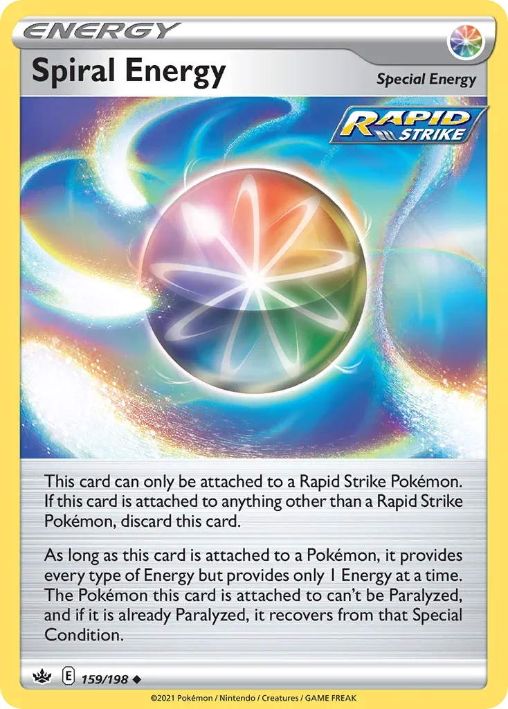 159/198 from Chilling Reign Uncommon Special Energy Card