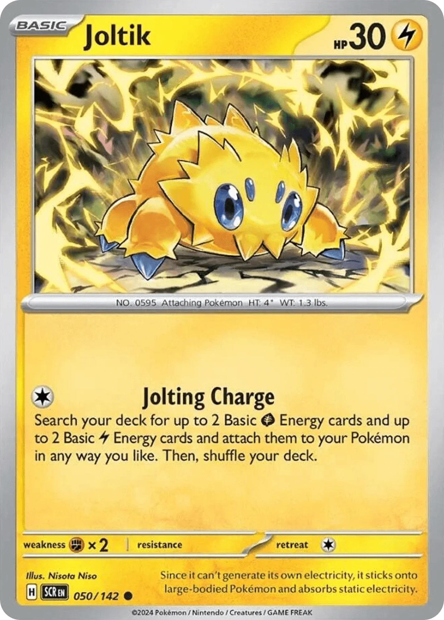 050/142 from Stellar Crown Card List Common Pokemon Card
