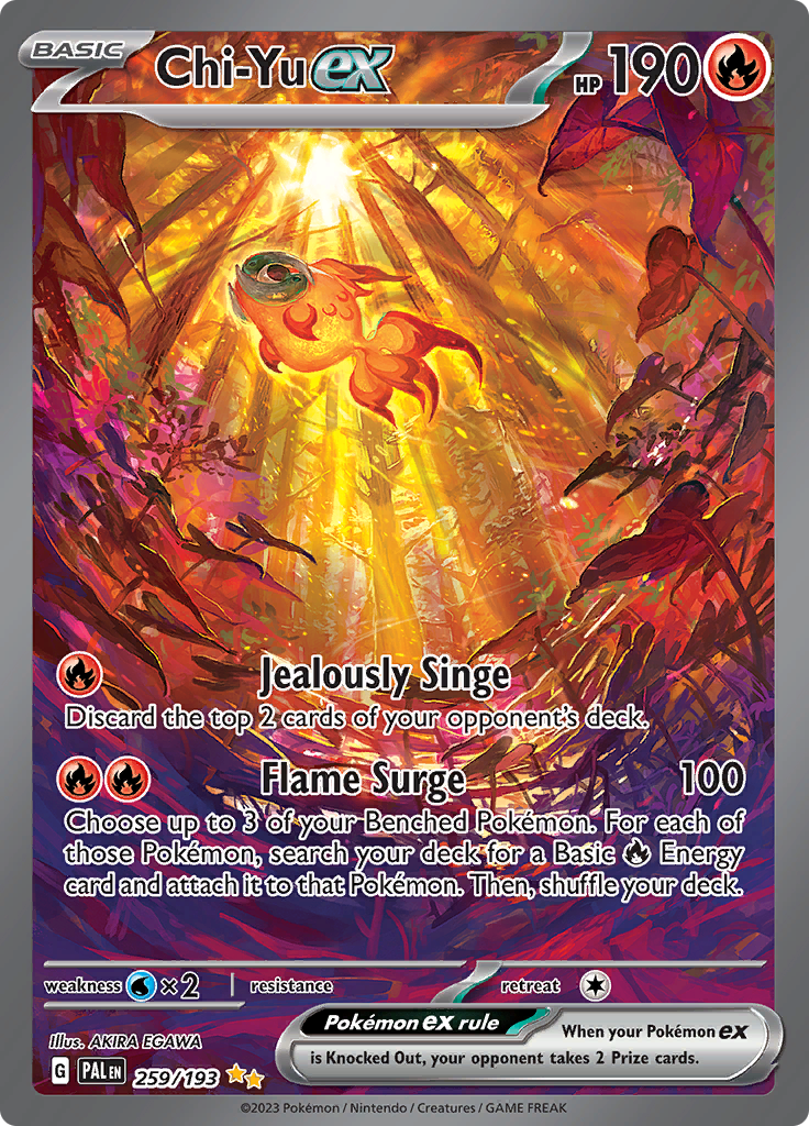 259/193 from Paldea Evolved Special Illustration Rare Pokemon Card