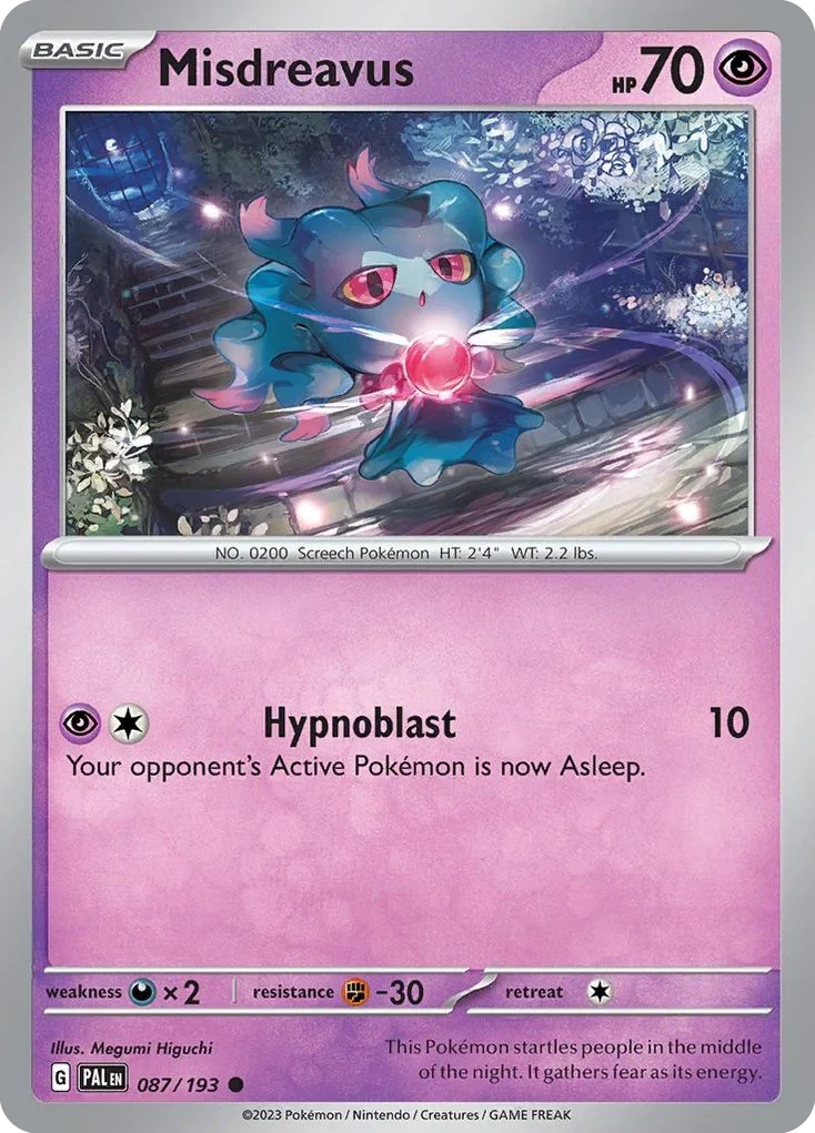 087/193 from Paldea Evolved Common Pokemon Card