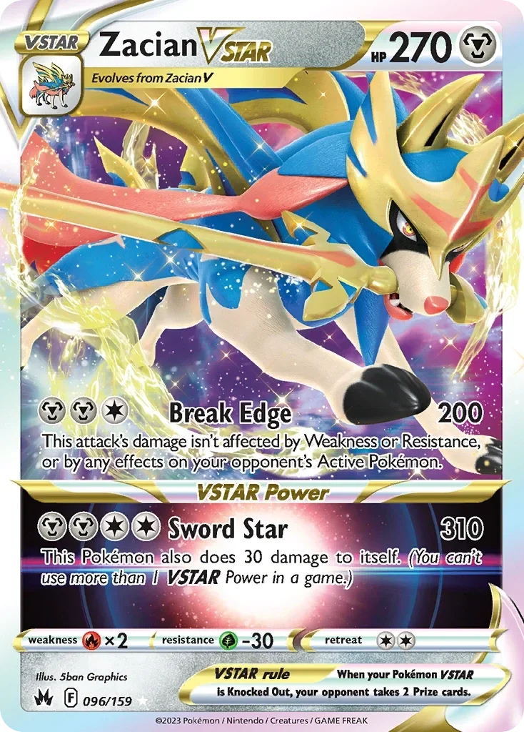 096/159 from Crown Zenith Ultra Rare Pokemon Card
