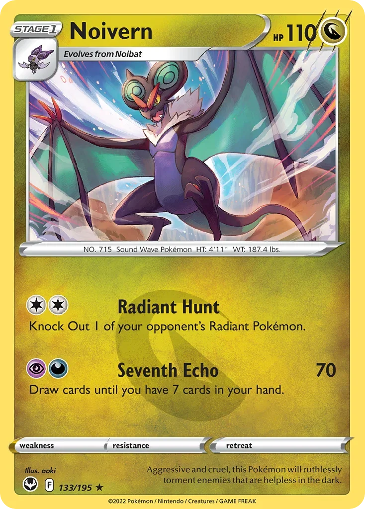 133/195 from Silver Tempest Rare Pokemon Card