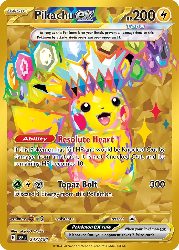 247/191 from Surging Sparks Card List Hyper Rare Pokemon Card