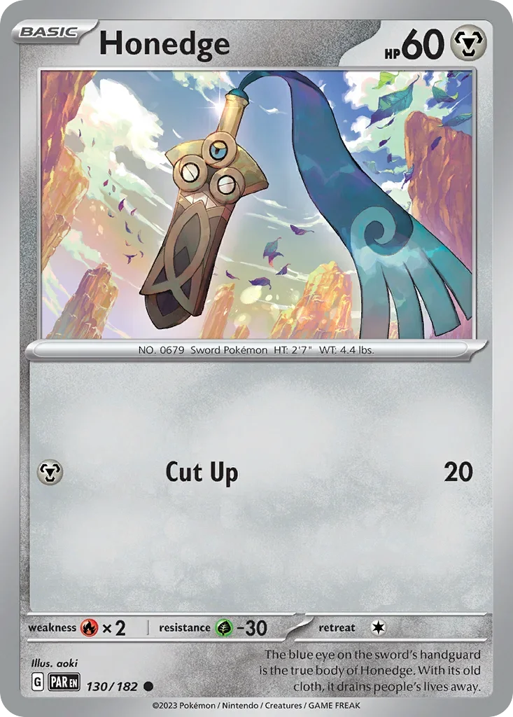 130/182 from Paradox Rift Common Pokemon Card