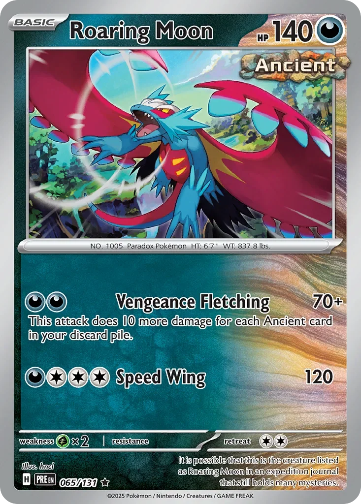 065/131 from Prismatic Evolutions Card List Rare Pokemon Card
