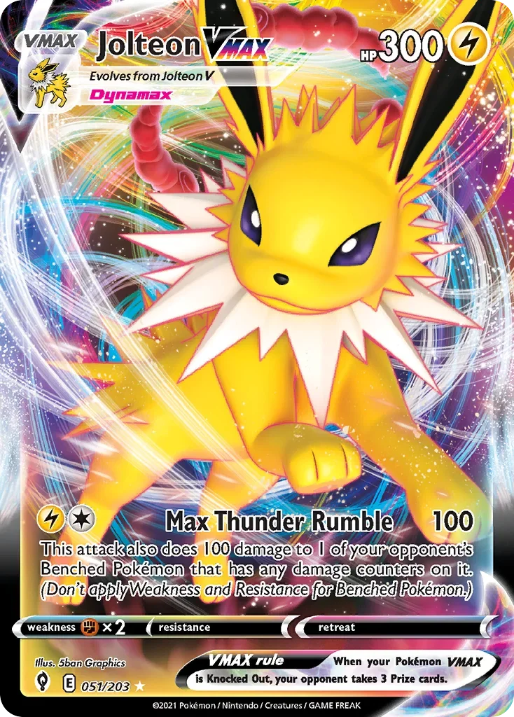 051/203 from Evolving Skies Ultra Rare Pokemon Card