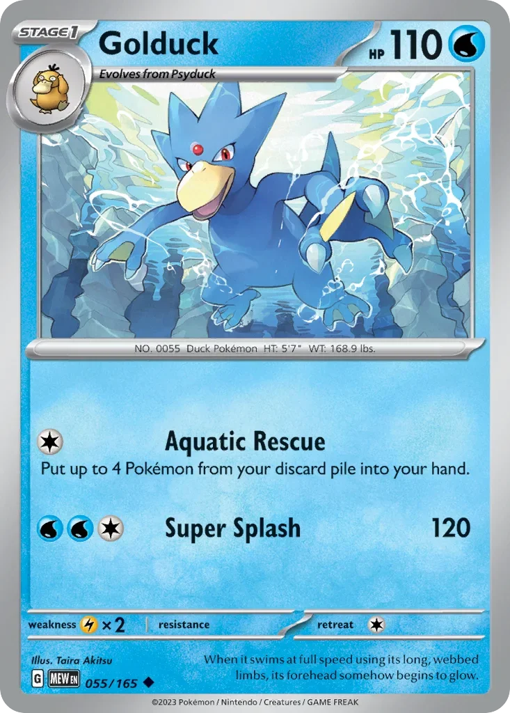 055/165 from 151 Uncommon Pokemon Card