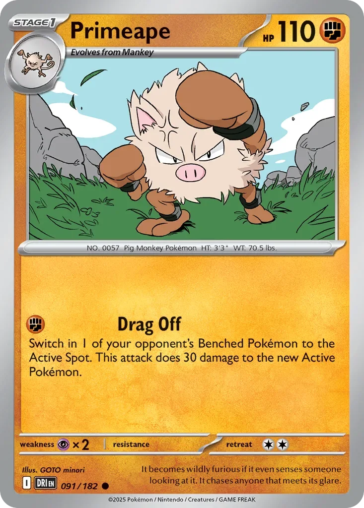 091/182 from Destined Rivals Common Pokemon Card