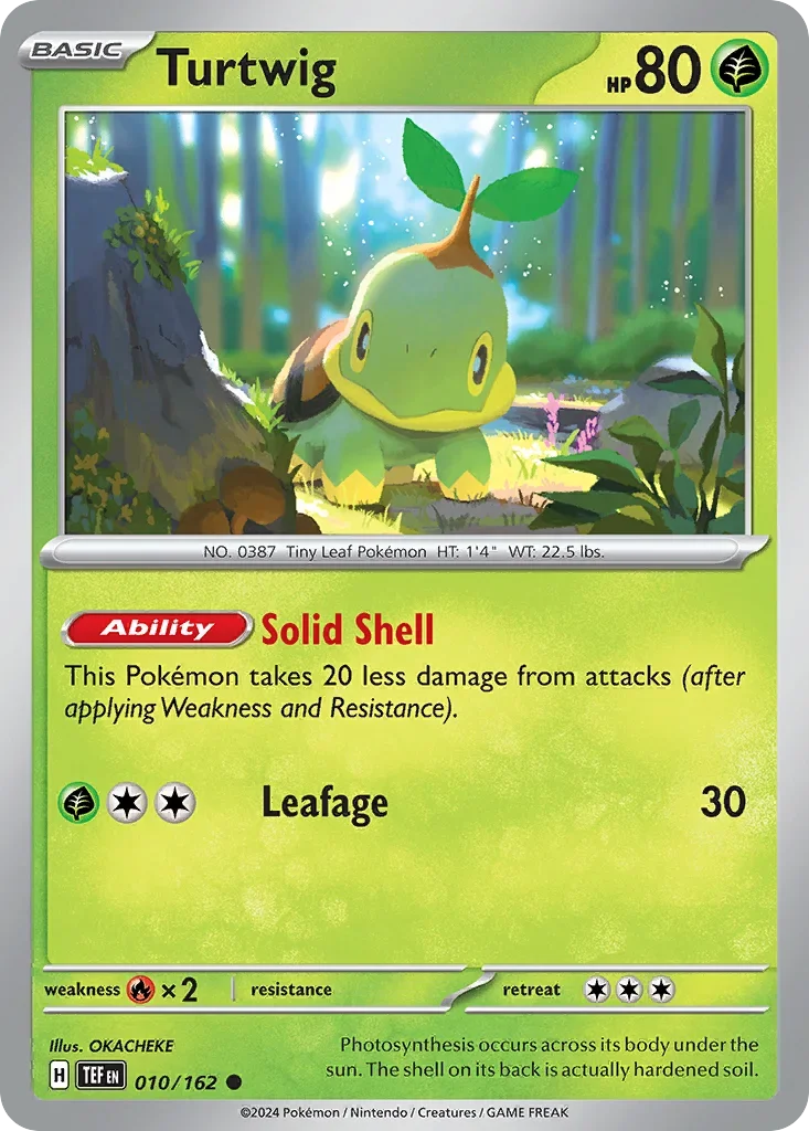 010/162 from Temporal Forces Card List Common Pokemon Card